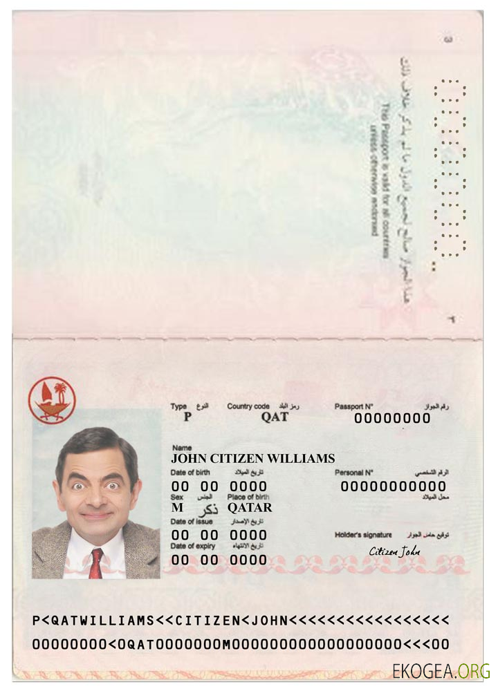Passeport Qatarien